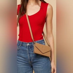 Leatherology Small Willow Envelope Crossbody - Like New Condition